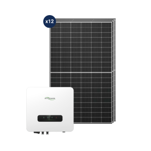 Kit solaire pro 6000W autoconsommation – HyxiPower 