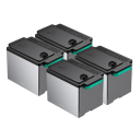 4 Batteries AB3000L pour SolarFlow 2400 Pro/AC+ - Zendure